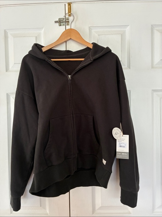 Vuori Tops - New Vuori Restore Hoodie Full Zip Washed Black